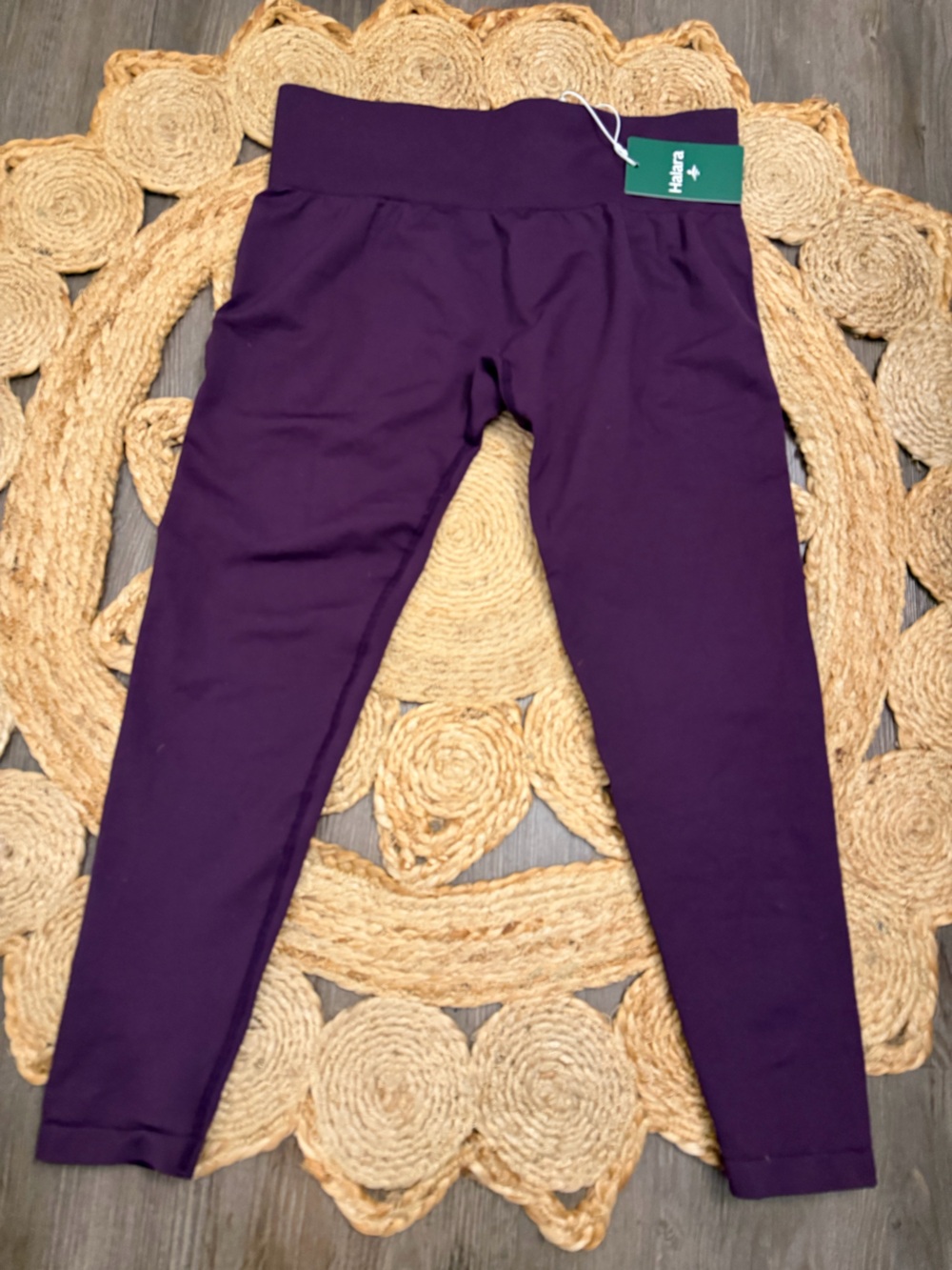HALARA Deep Purple High-Rise Active Leggings